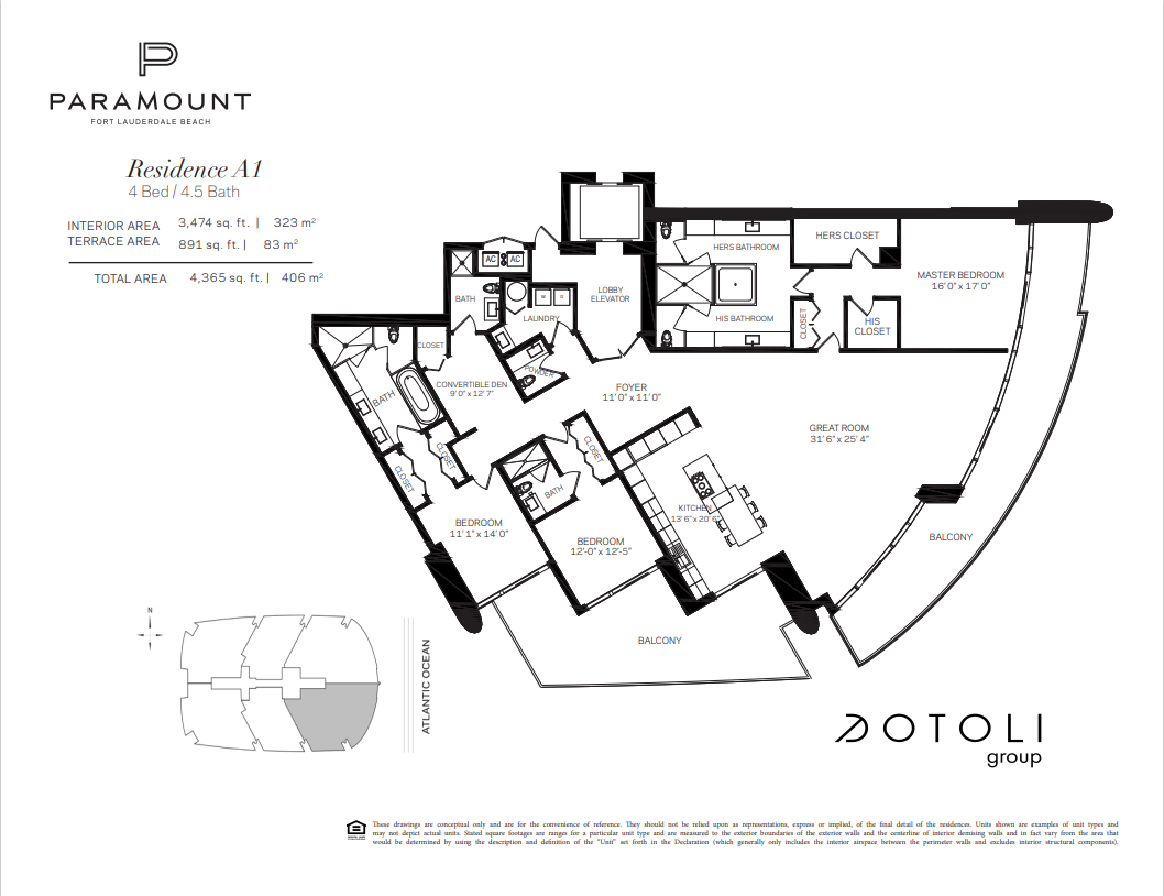 Paramount Fort Lauderdale Floor Plans a1