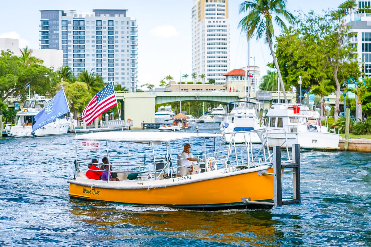 Water Taxi in fort lauderdale