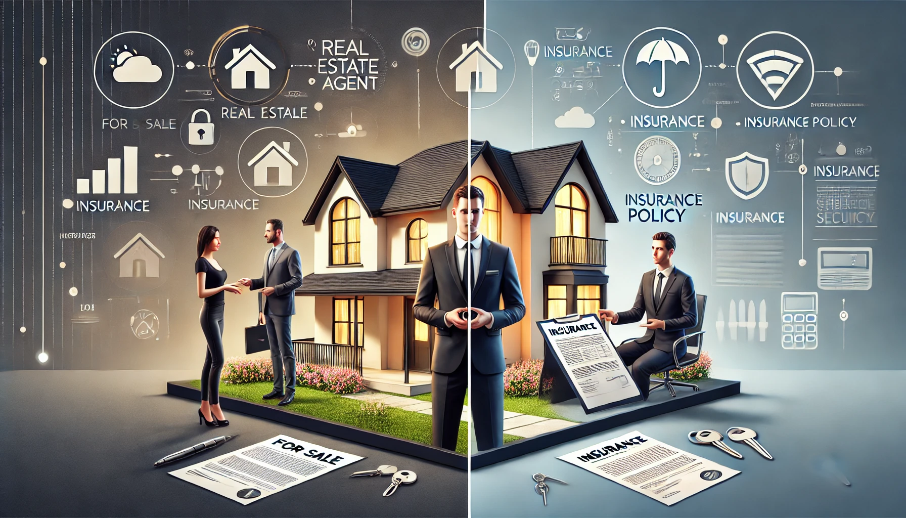 Real Estate Agent vs Insurance Broker
