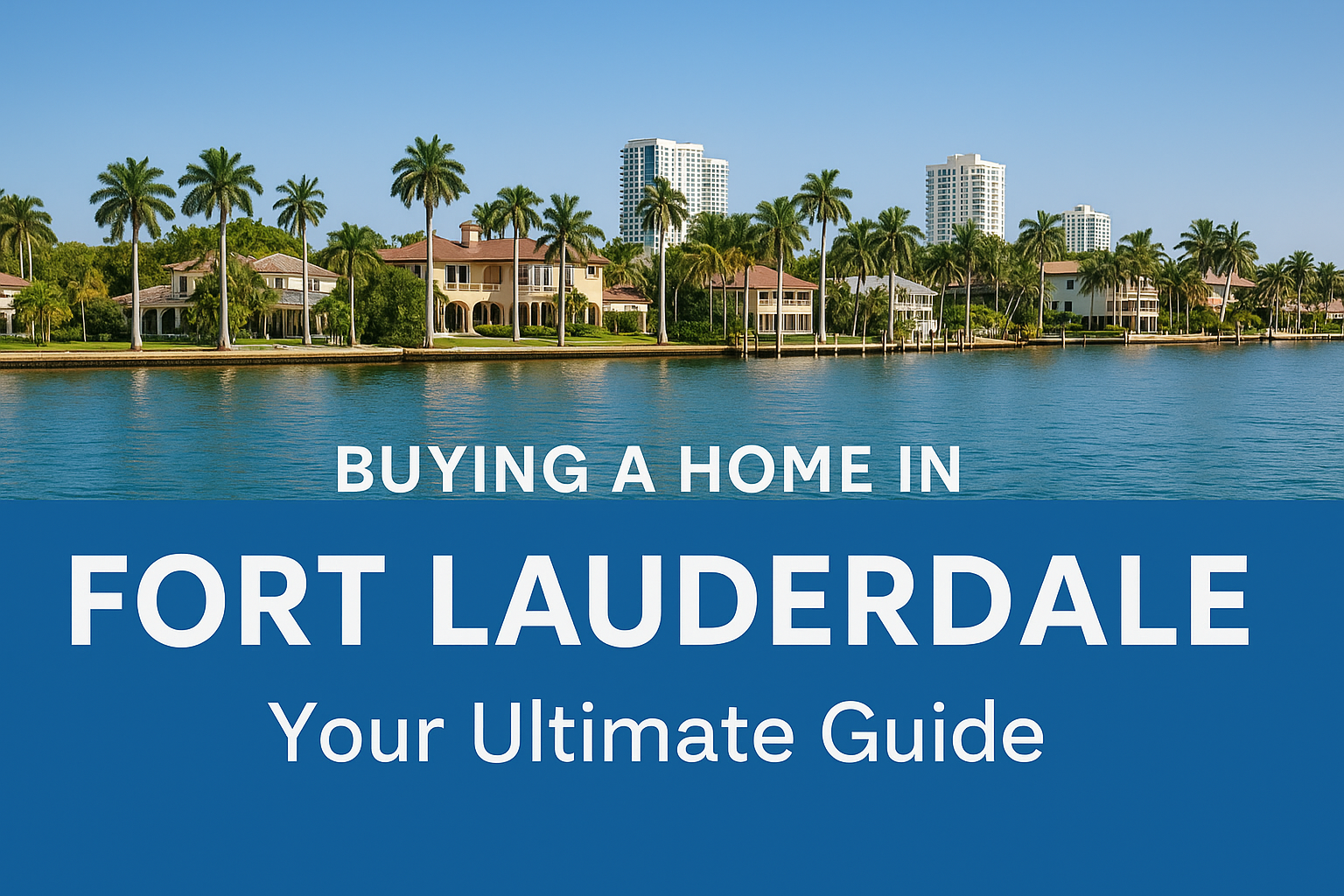 Buying a Home in Fort Lauderdale