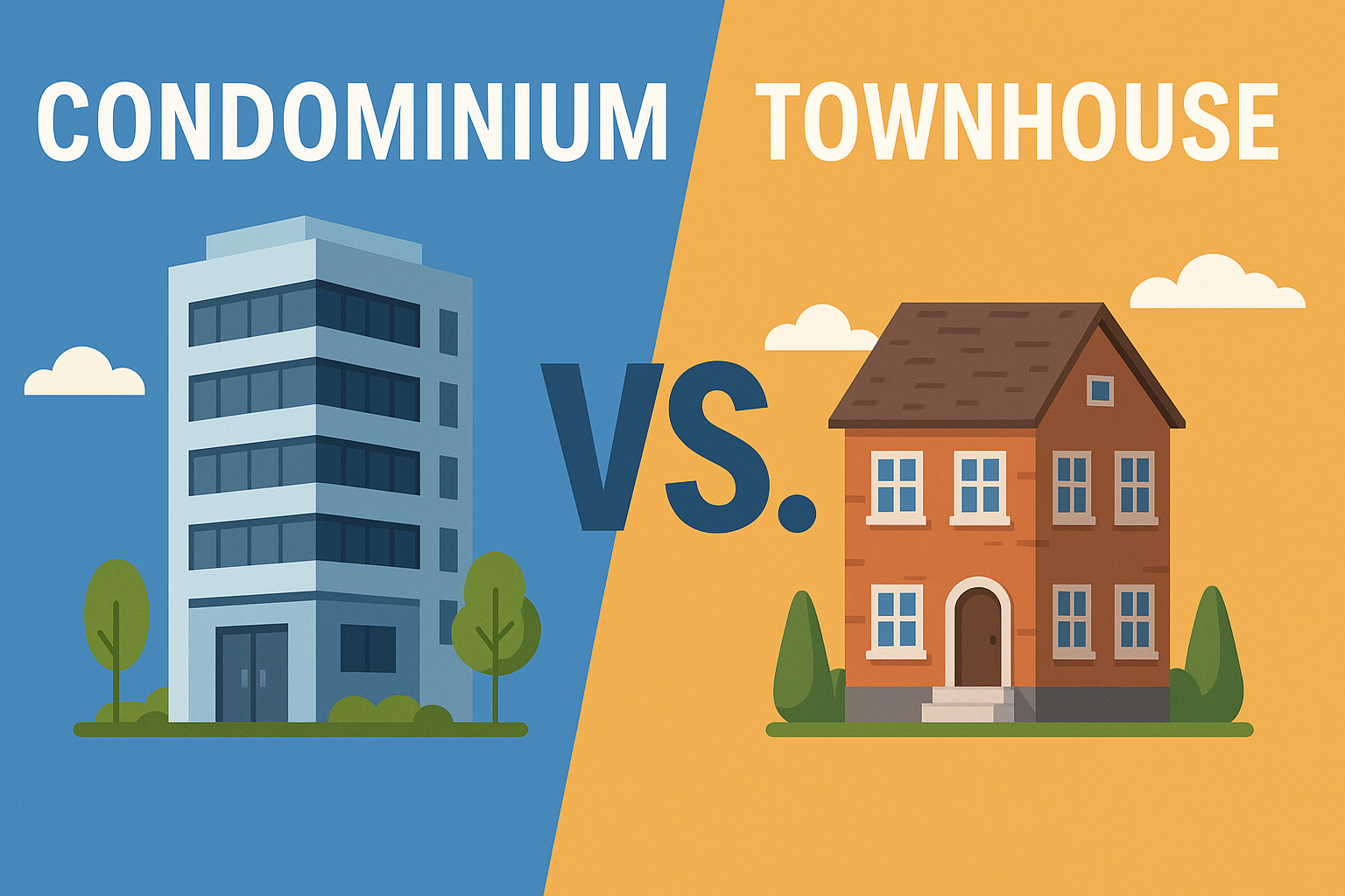 Condominium vs Townhouse