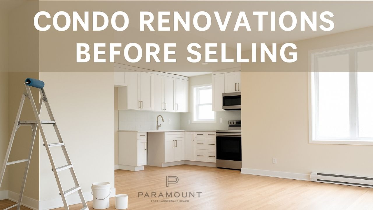 condo renovations before selling
