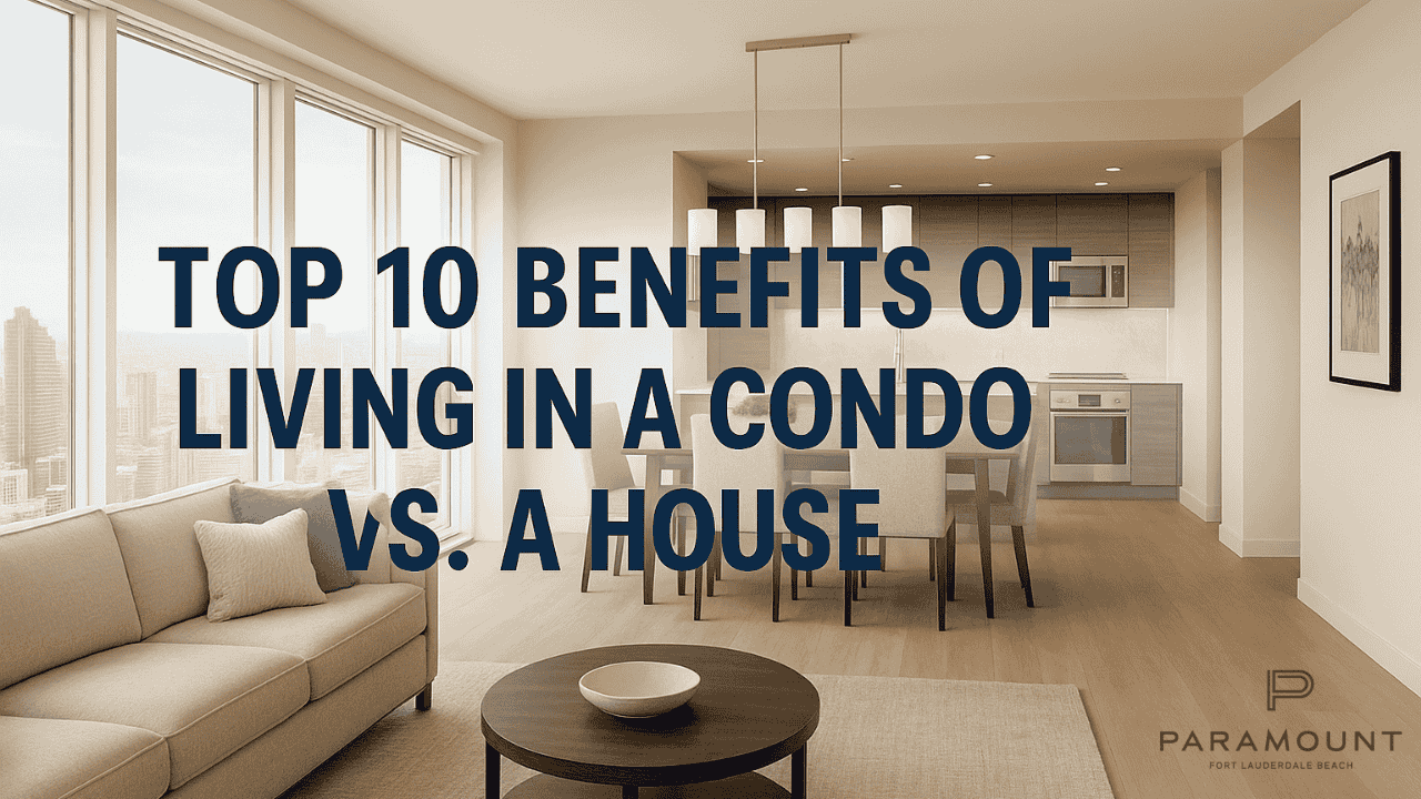 Benefits of Living in a Condo vs a House