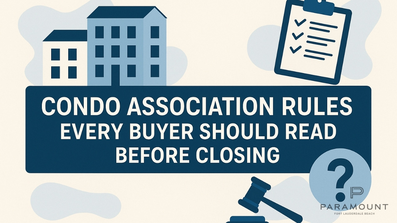 Condo Association Rules