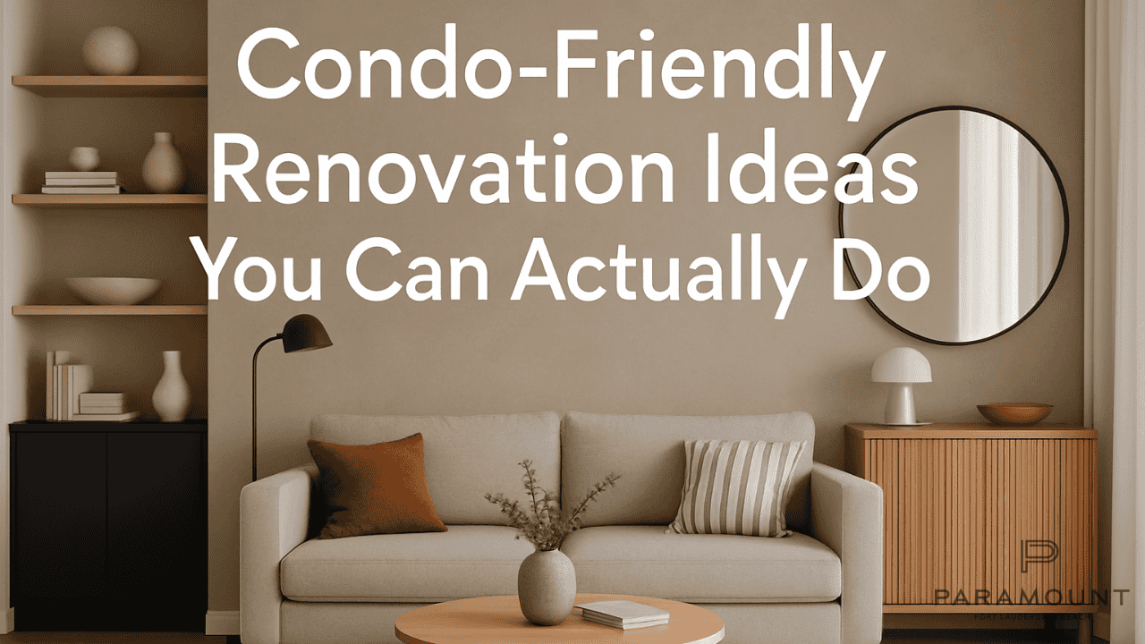 Condo Friendly Renovation Ideas to Transform Your Home