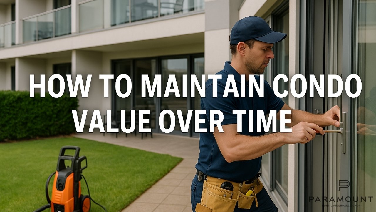 How to Maintain Condo Value Over Time
