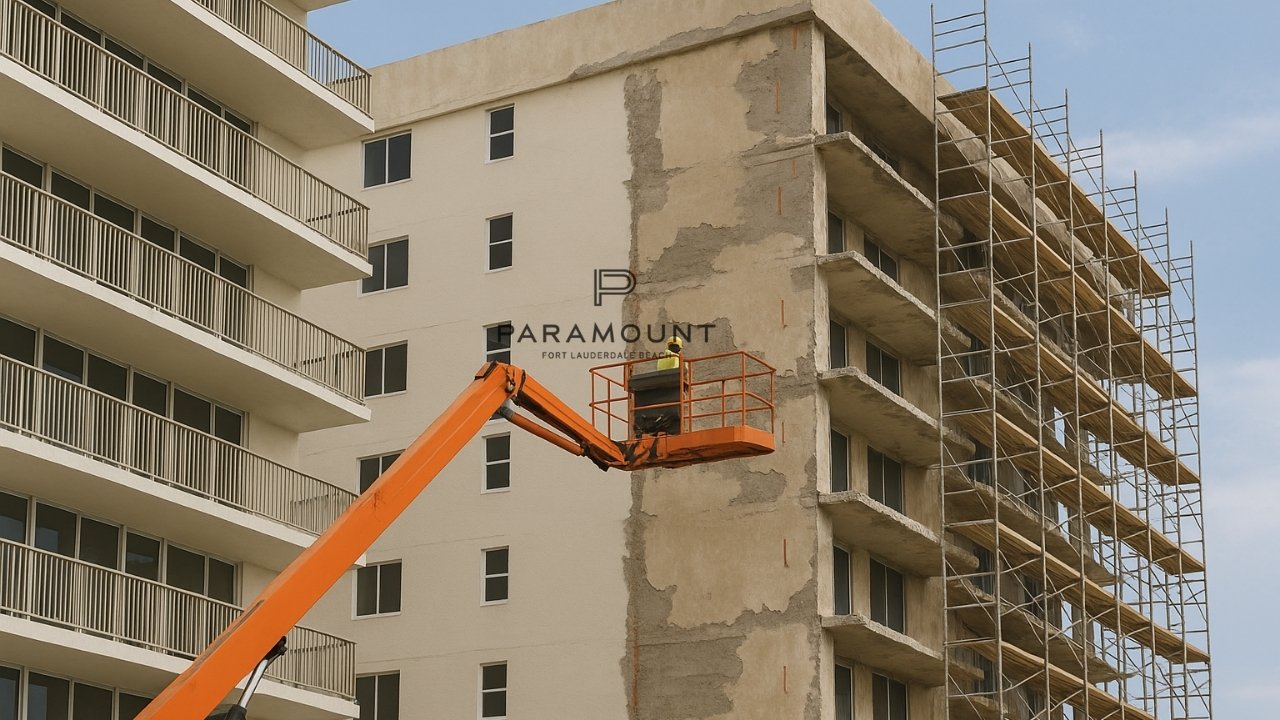 condo building major repairs