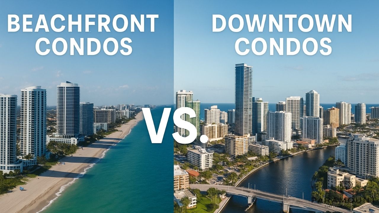 Beachfront vs. Downtown Condos