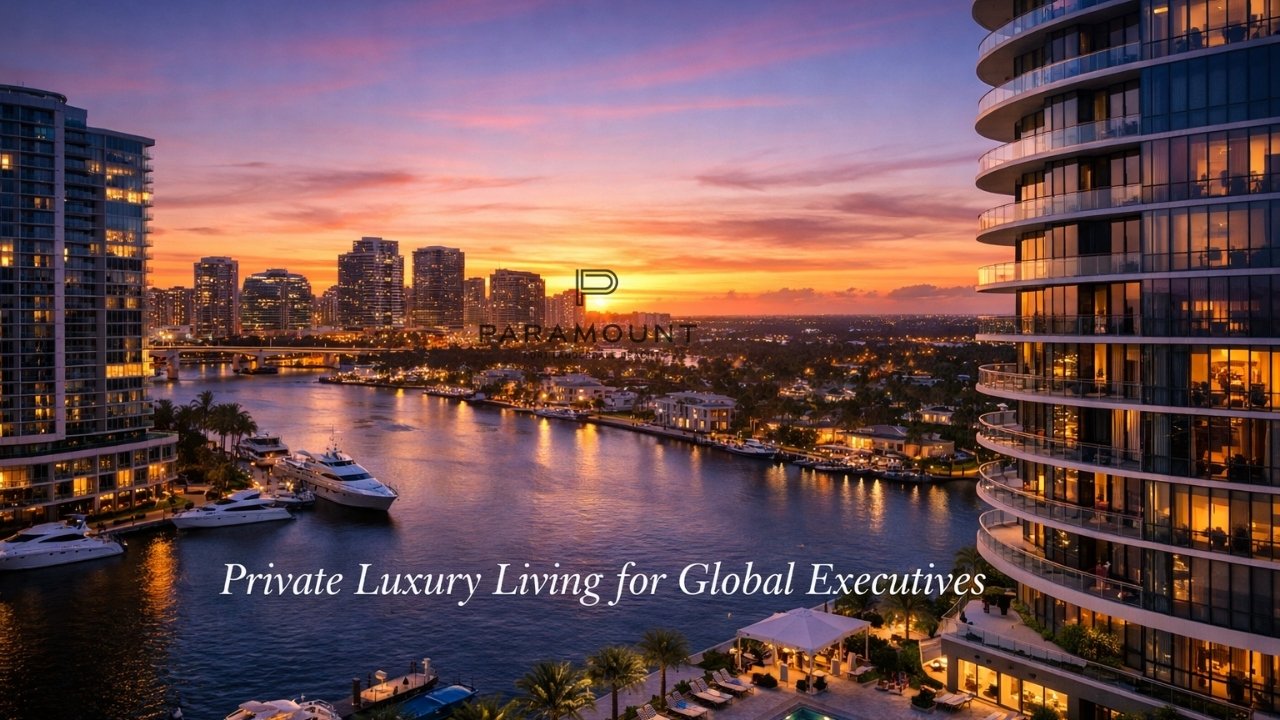 luxury condos Fort Lauderdale for executives