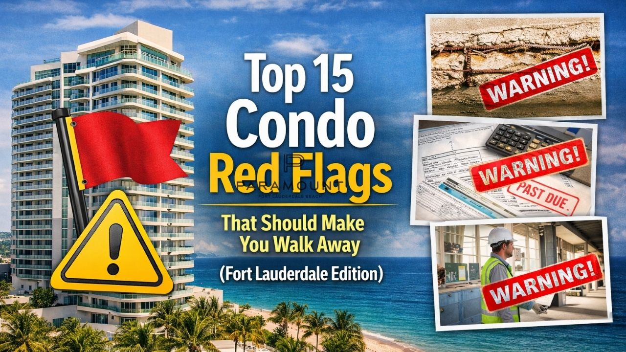 Condo Red Flags in fort lauderdale