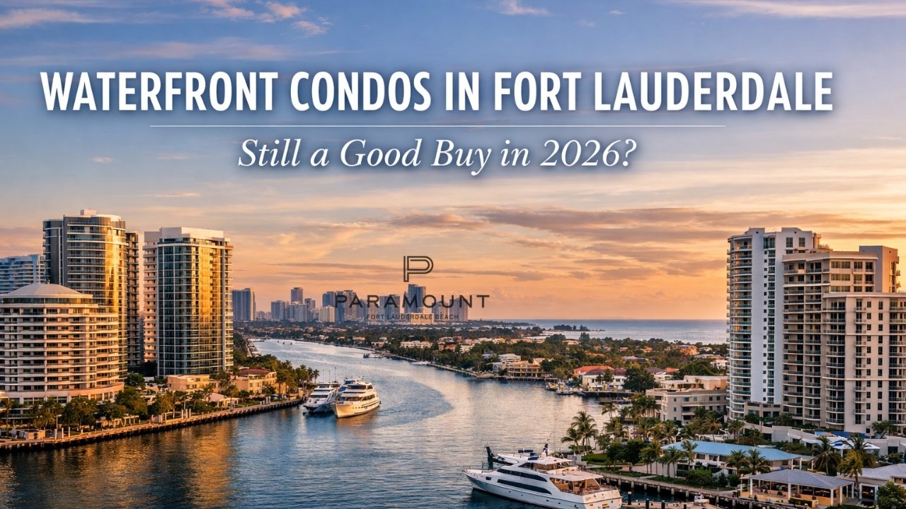 waterfront condo investment in fort lauderdale